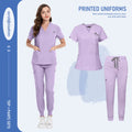 Derma Zenith V-Neck Medical Scrub Jogger Set